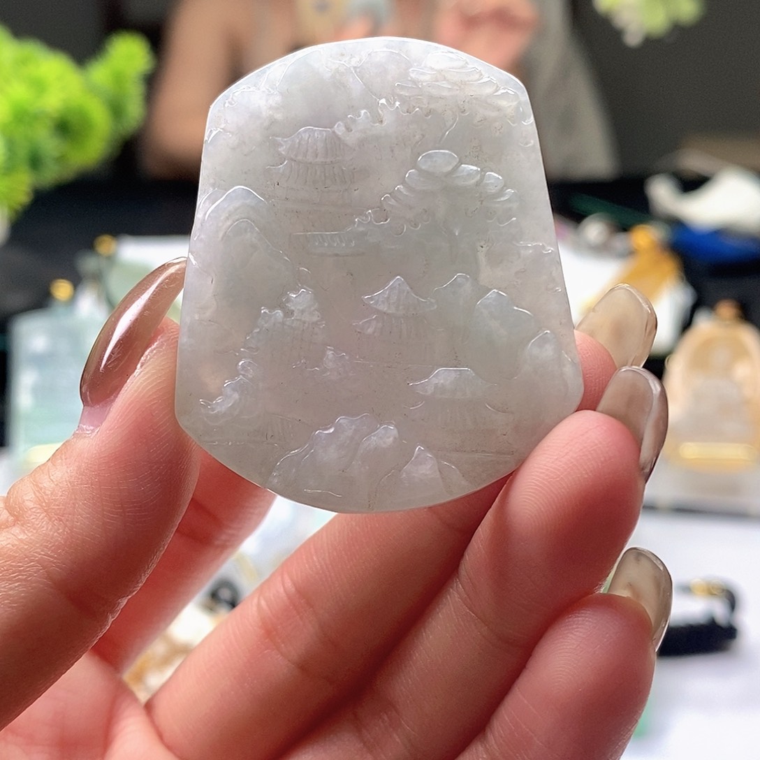 翡翠未镶嵌颈饰翡翠A货