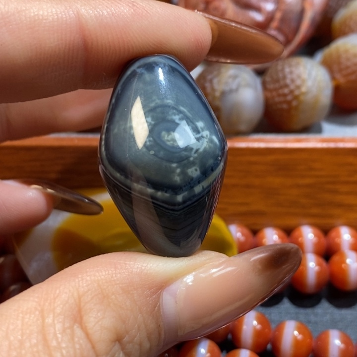 玛瑙/玉髓未镶嵌颈饰