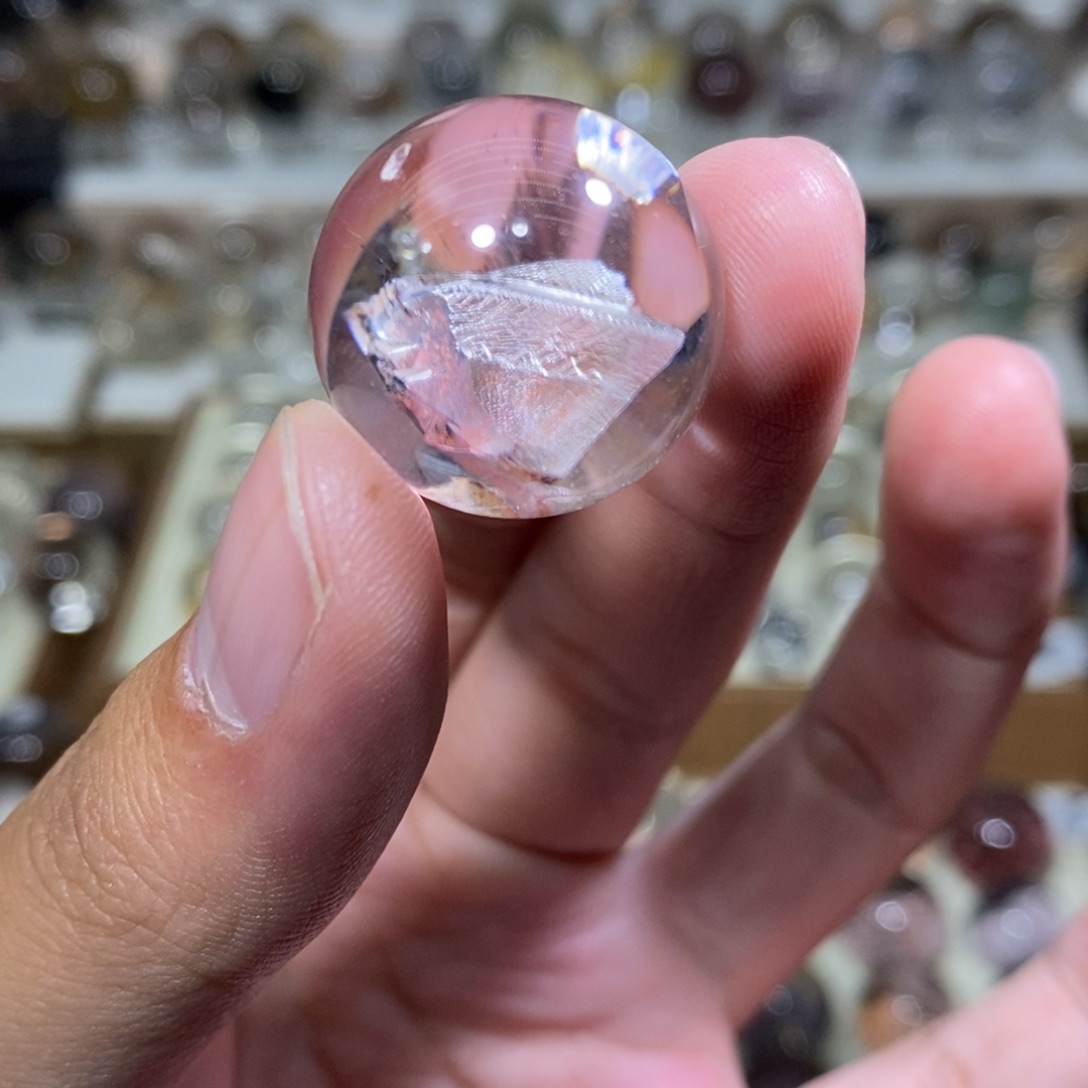 未镶嵌珠宝半成品水晶22.6m