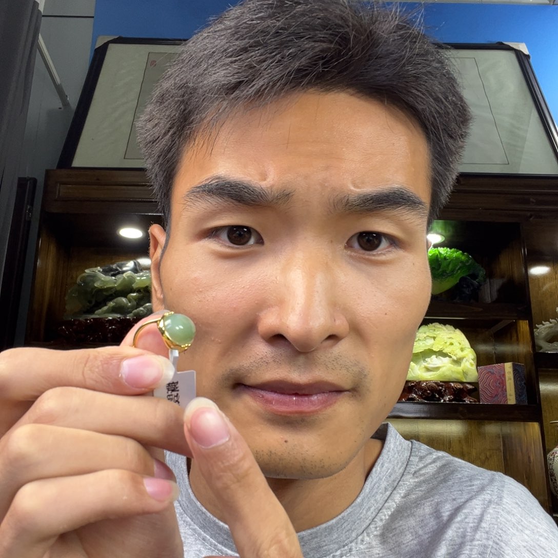 未镶嵌戒指和田玉多样性拍一发一