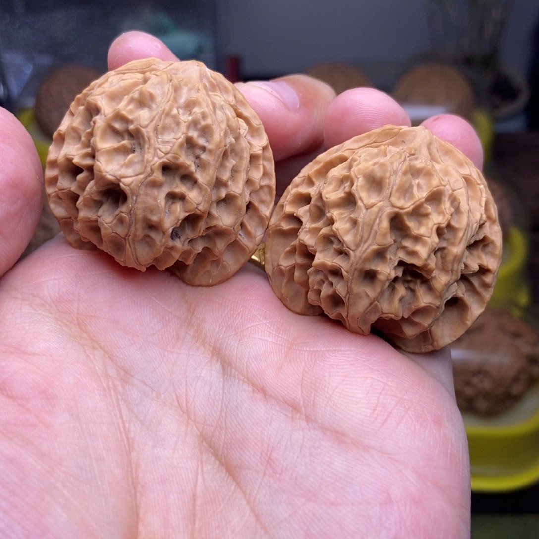 文玩核桃吊坠全品37.5尺苹果园原装老树无药一代