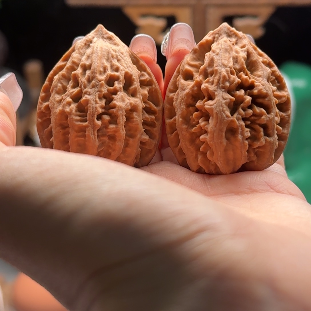 文玩核桃把件关东木子楸百核123