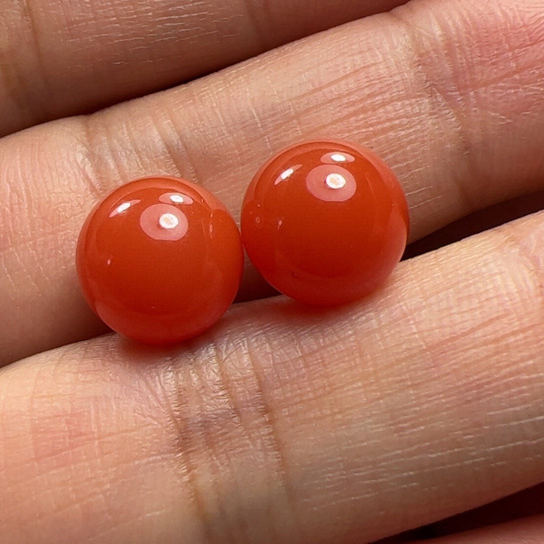南红玛瑙珠子未镶嵌臭**仔