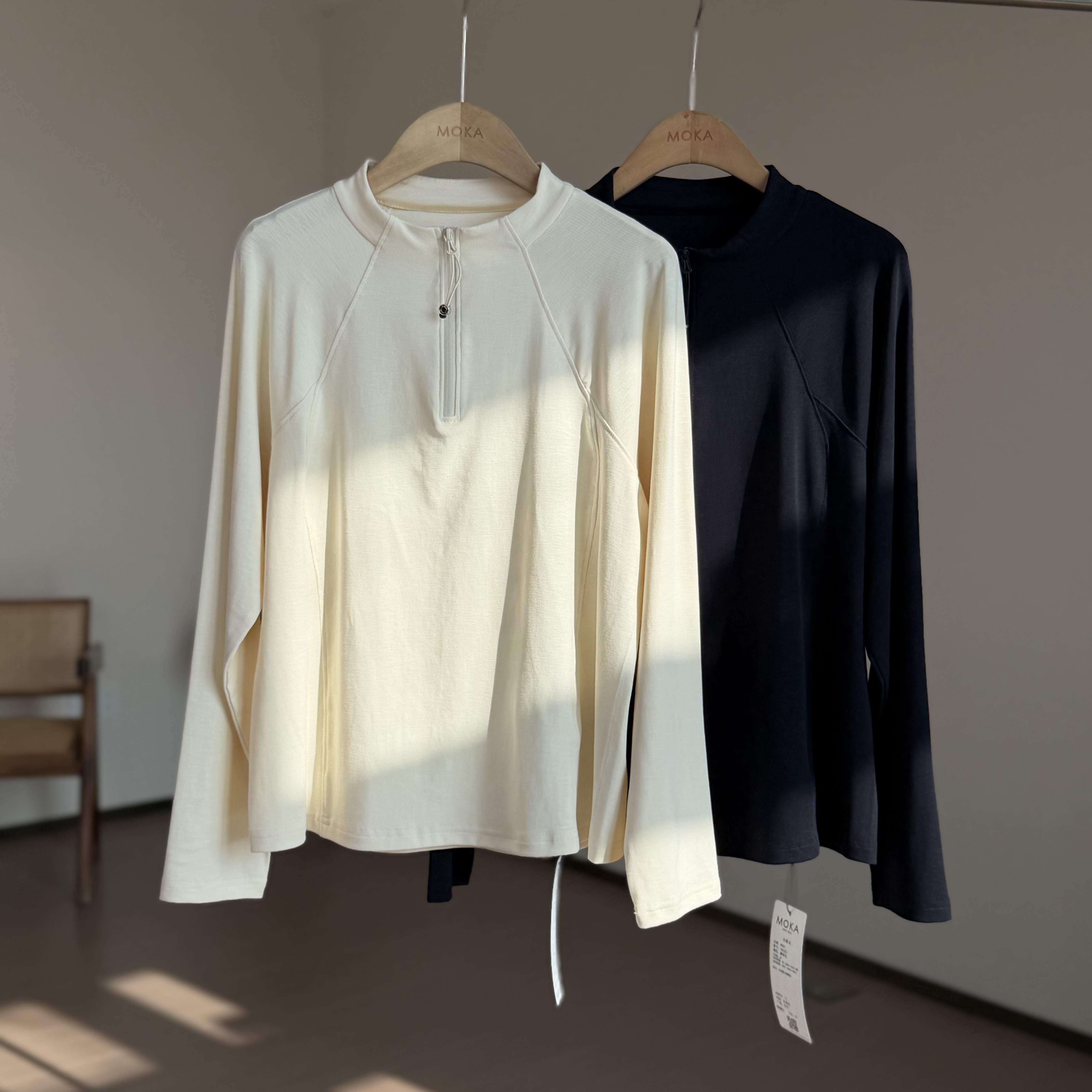 26年新款立领半拉链显瘦休闲百搭女士上衣（260291）20594