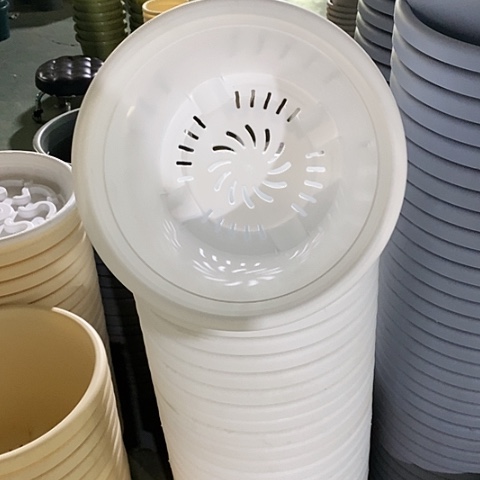 树脂四季白色5号无托5个