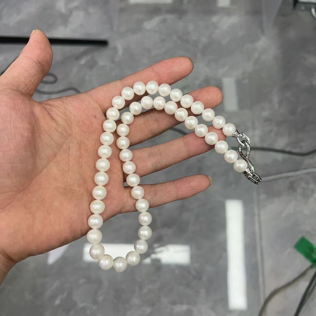 天然高品质淡水珍珠妈妈项链 E310—多样性发