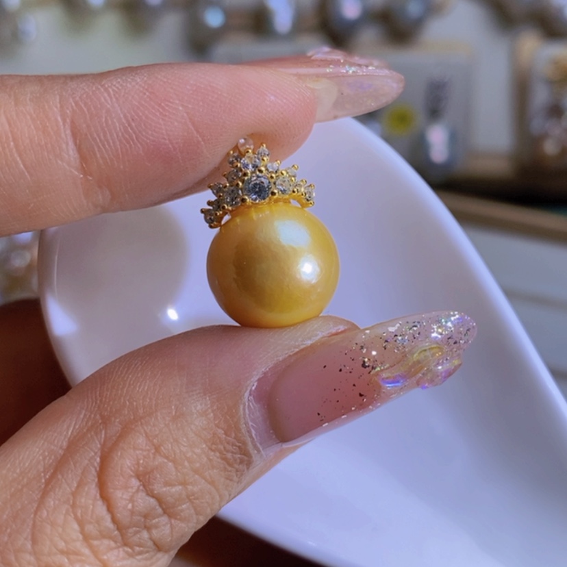 【闪购商品】淡水珍珠天然淡水珍珠银S925镶嵌