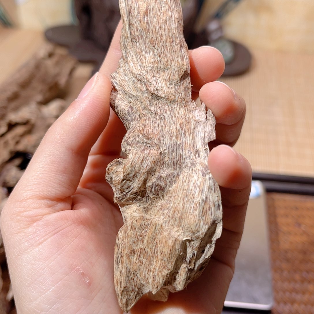 香榧木海南木料大山虎斑棋12克