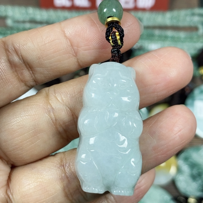 【闪购商品】翡翠颈饰未镶嵌玉吊坠翡翠玉老虎