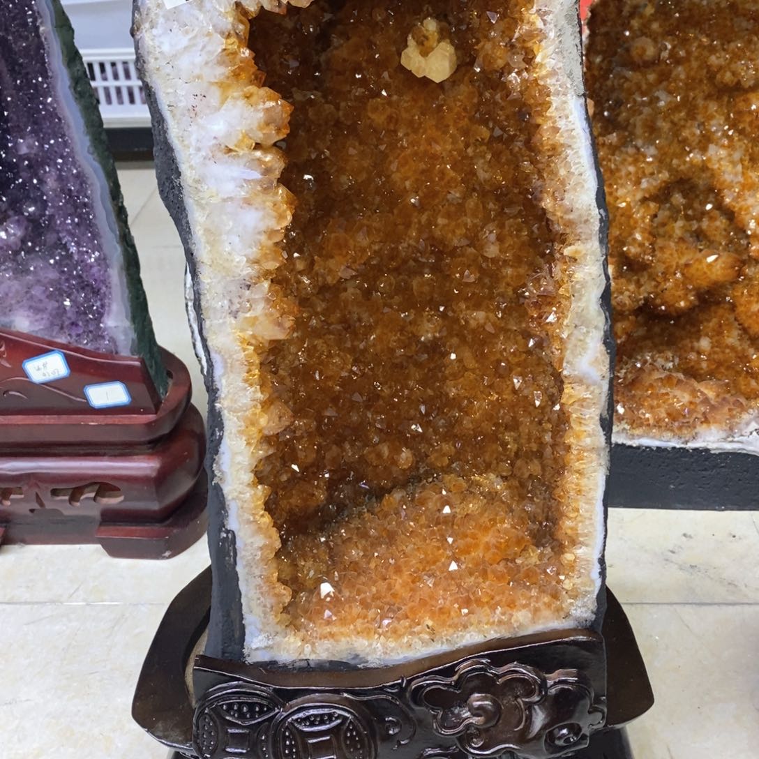 紫晶小葛摆件未镶嵌