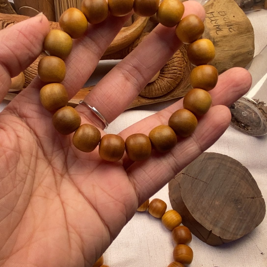 檀香木手串/手链西*王11.12奶香