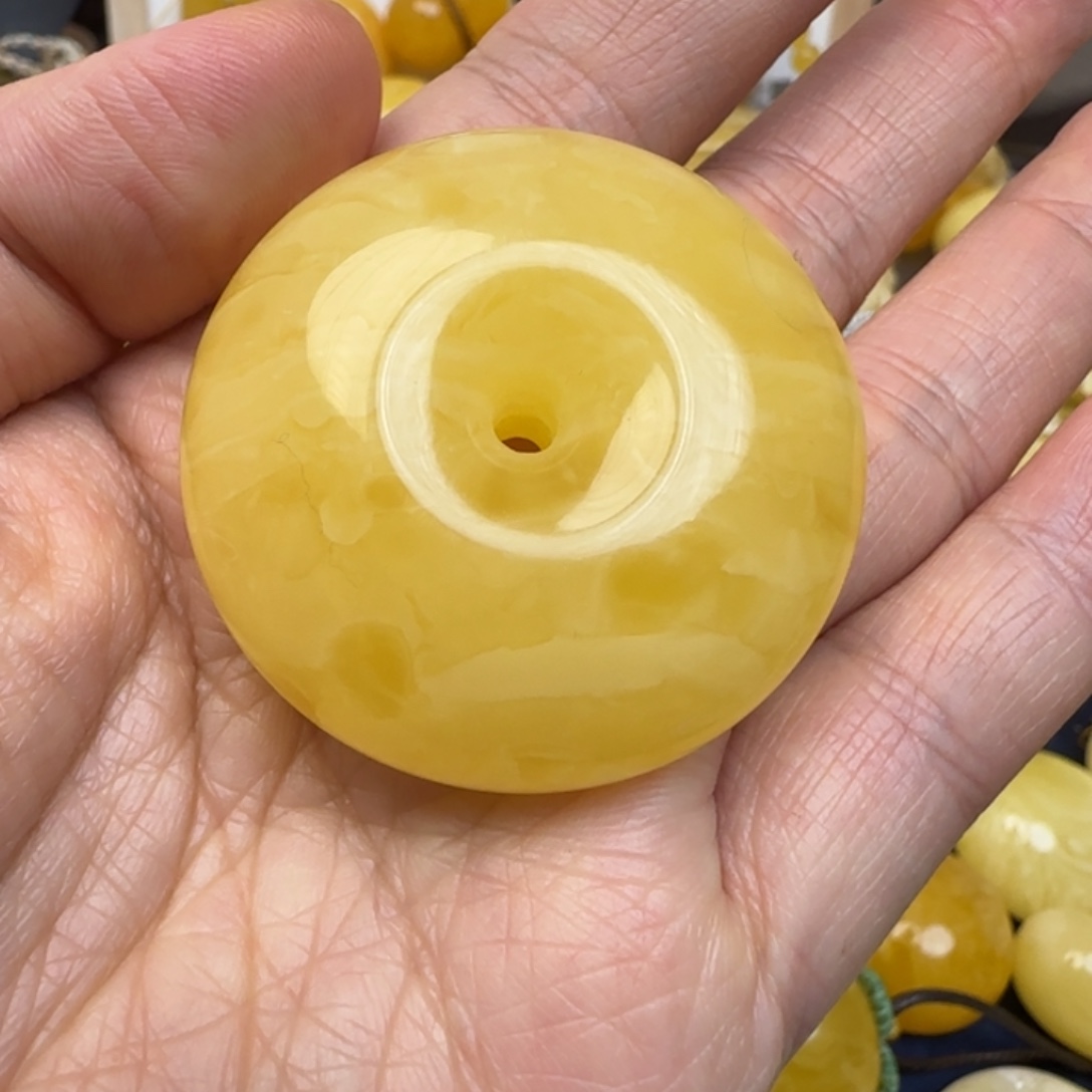 蜜蜡未镶嵌颈饰天然蜜蜡