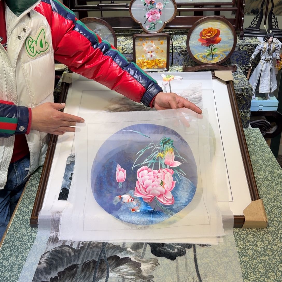 刺绣手工苏绣工艺