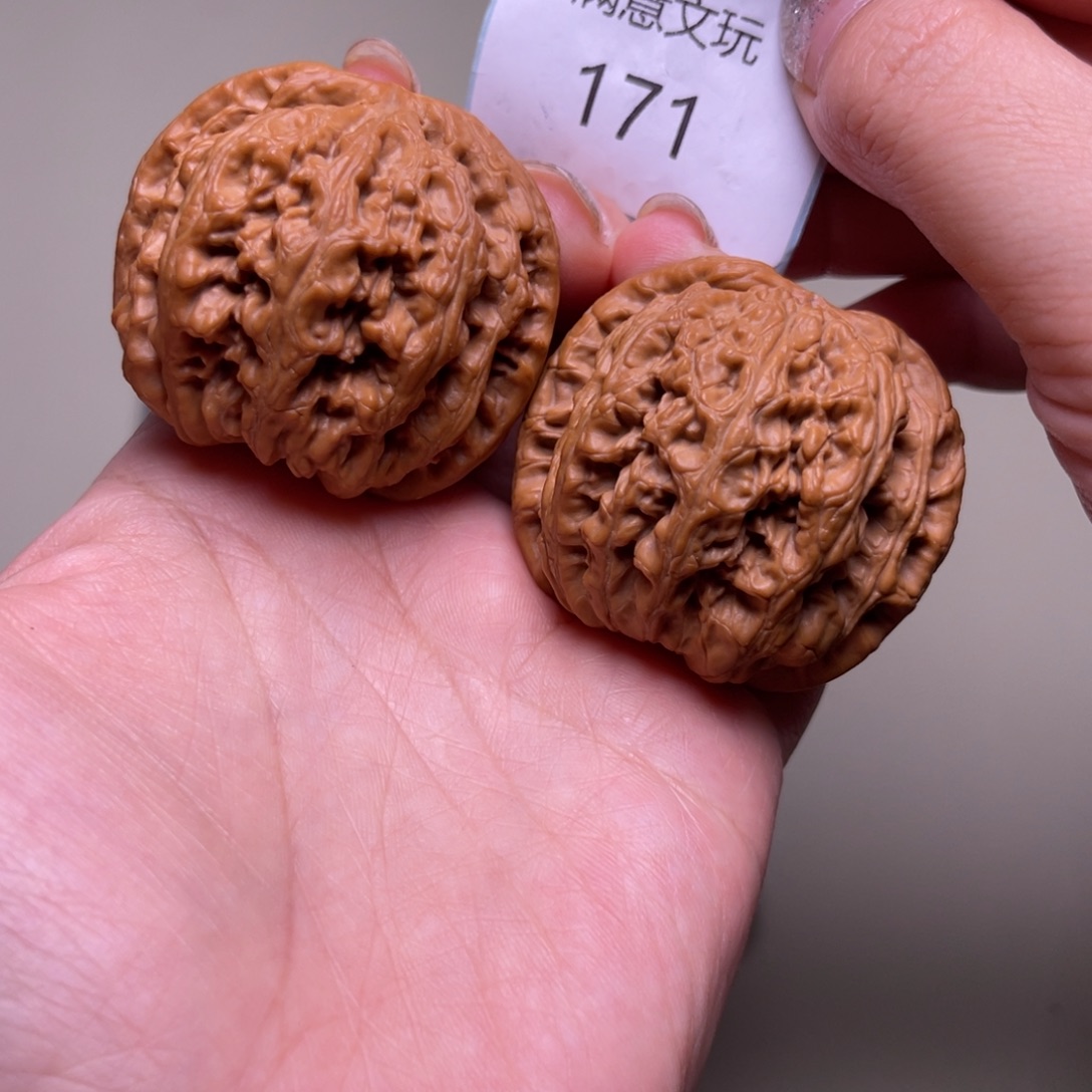 把件文玩核桃粗筋44.171