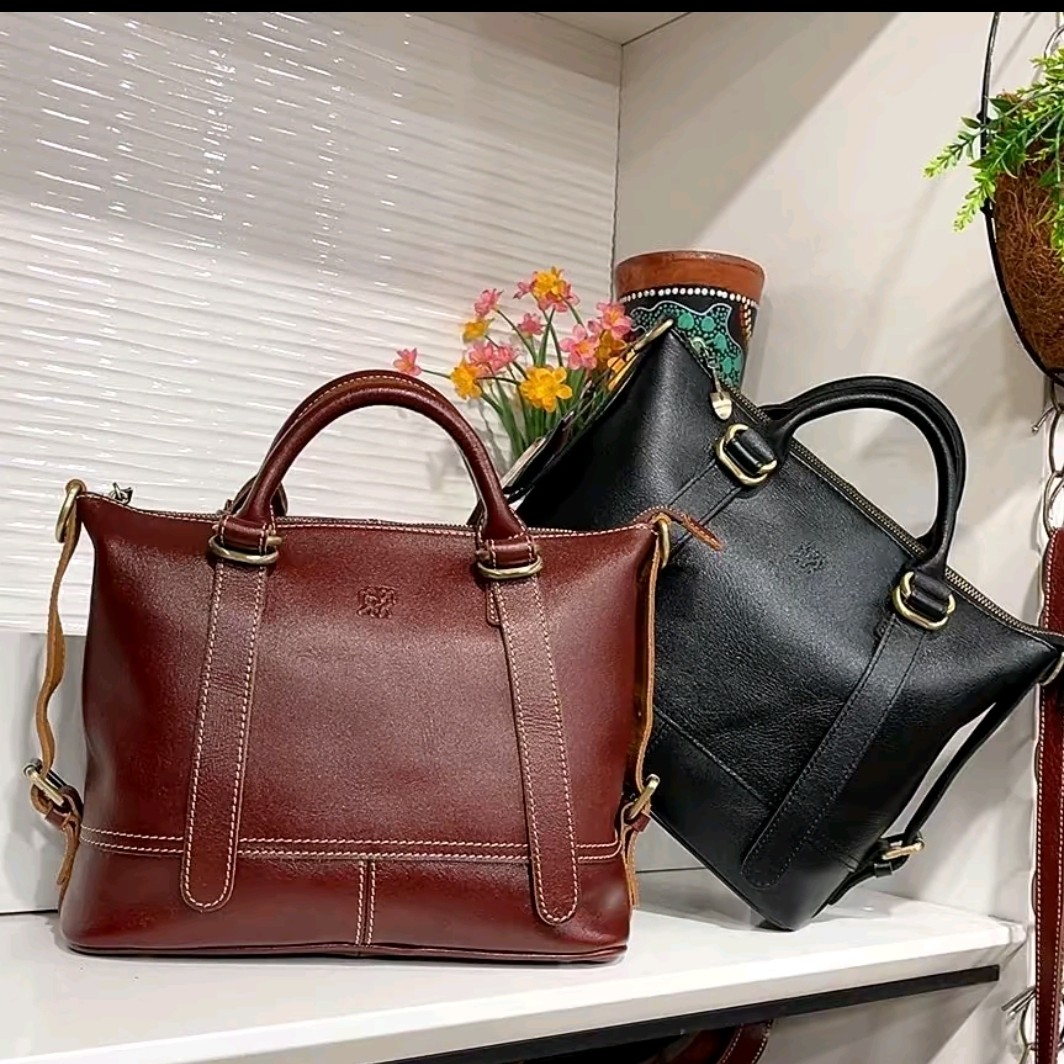 嬉皮士牛皮包明星同款时尚百搭手提斜挎包10293