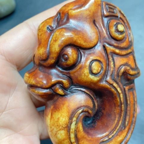紫金钵盂菩提吊坠