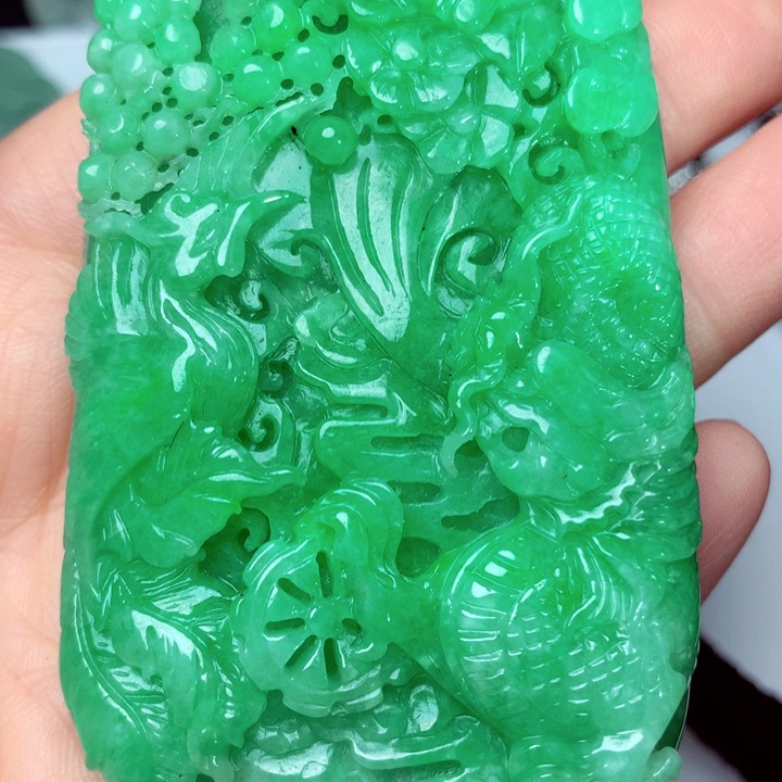 翡翠吊坠(不含链)未镶嵌