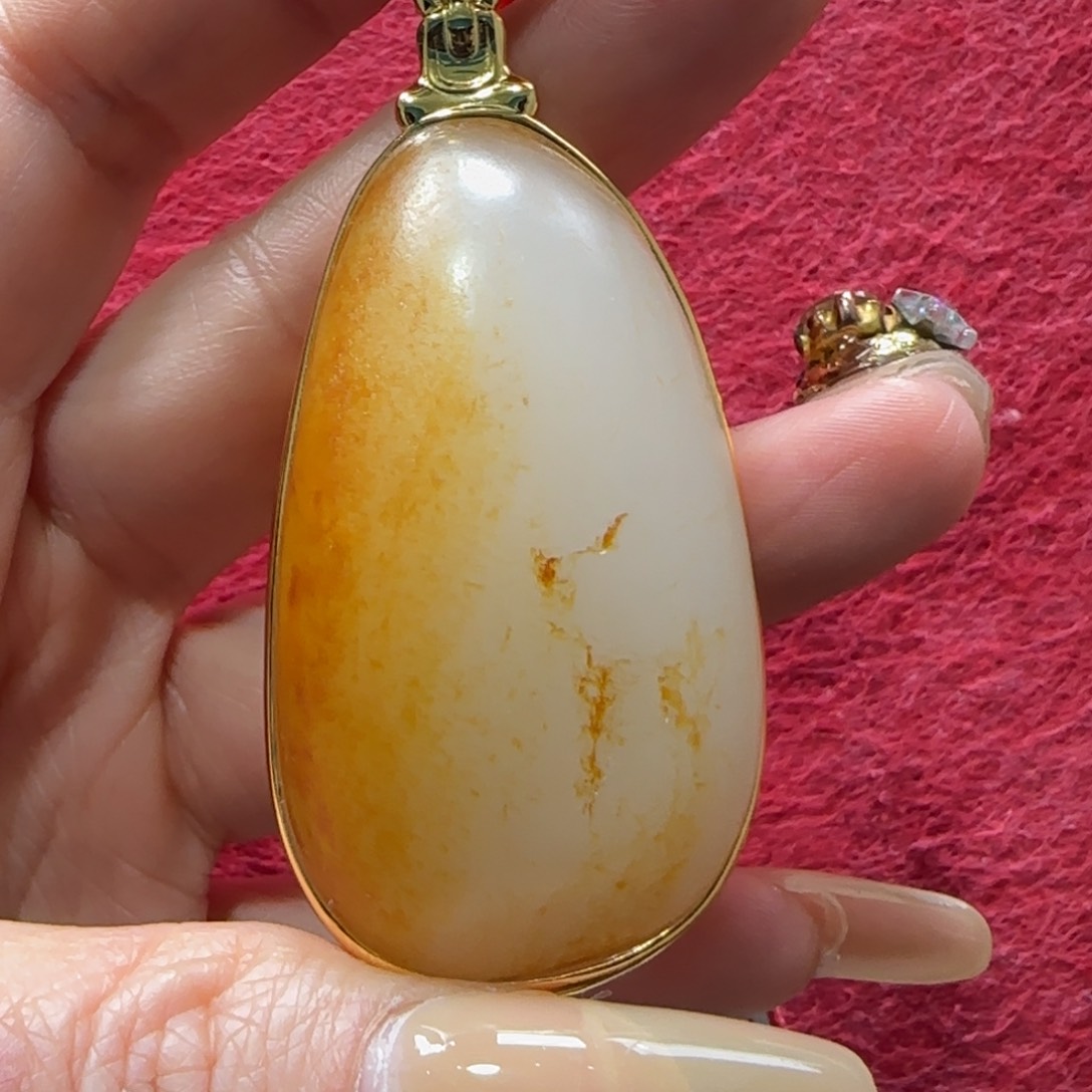 和田玉挂件未镶嵌