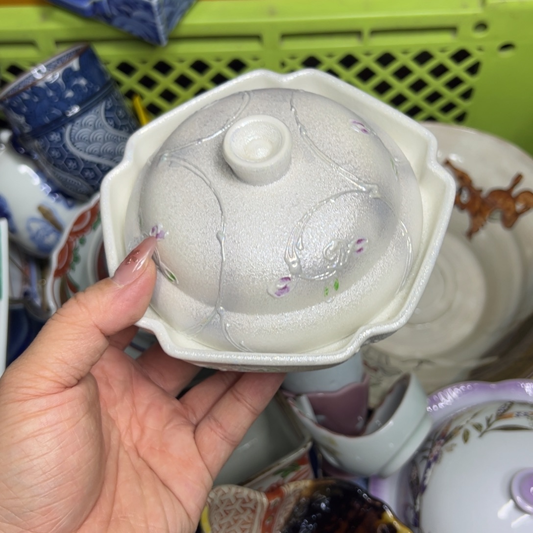 一***慈好看的盖碗 好看的的