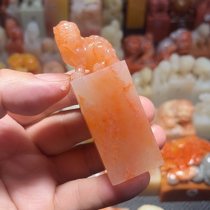 老挝石老挝保利石印章