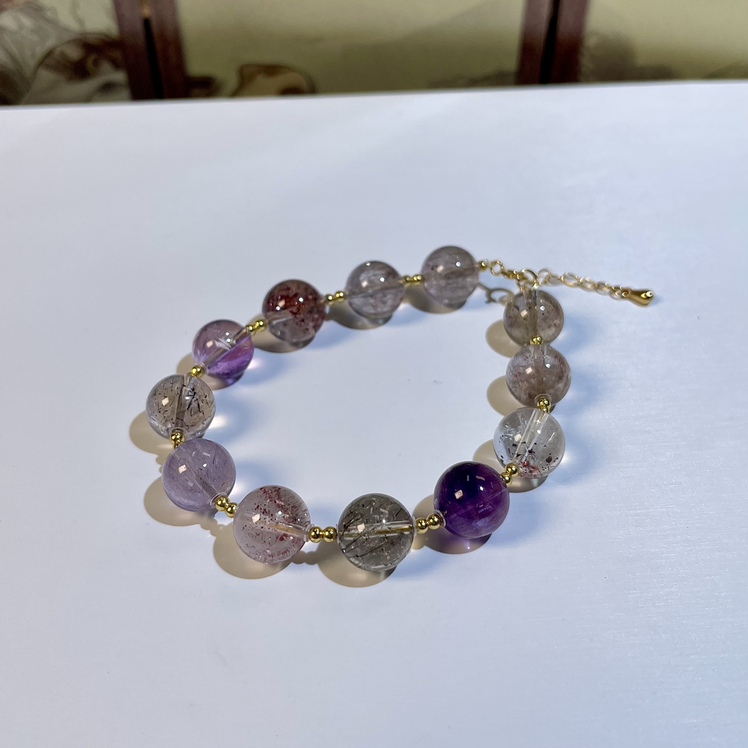 仙女超七手链10mm【多样性发一】