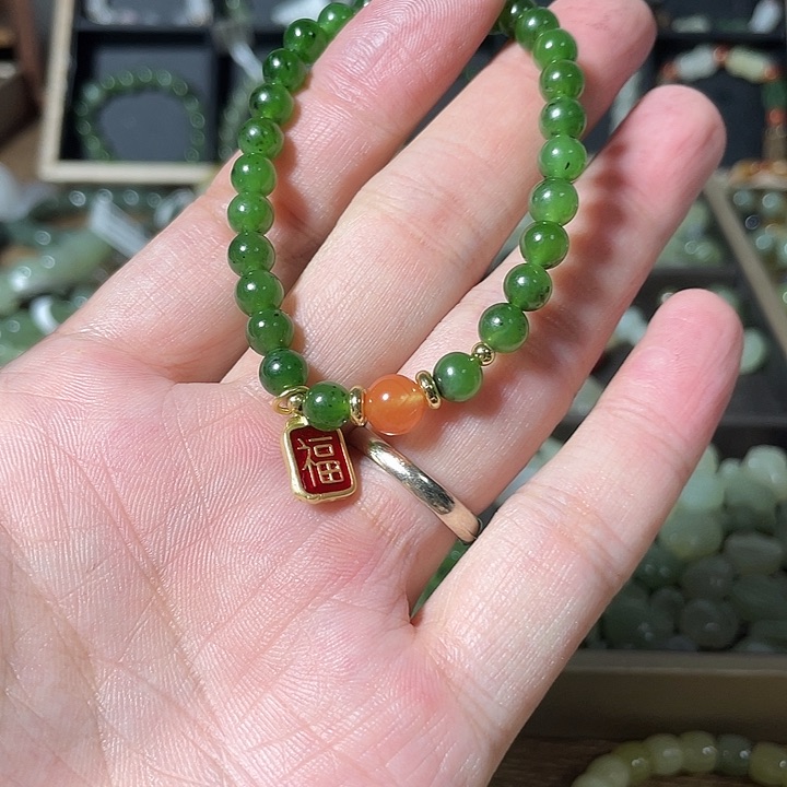 手串未镶嵌和田玉