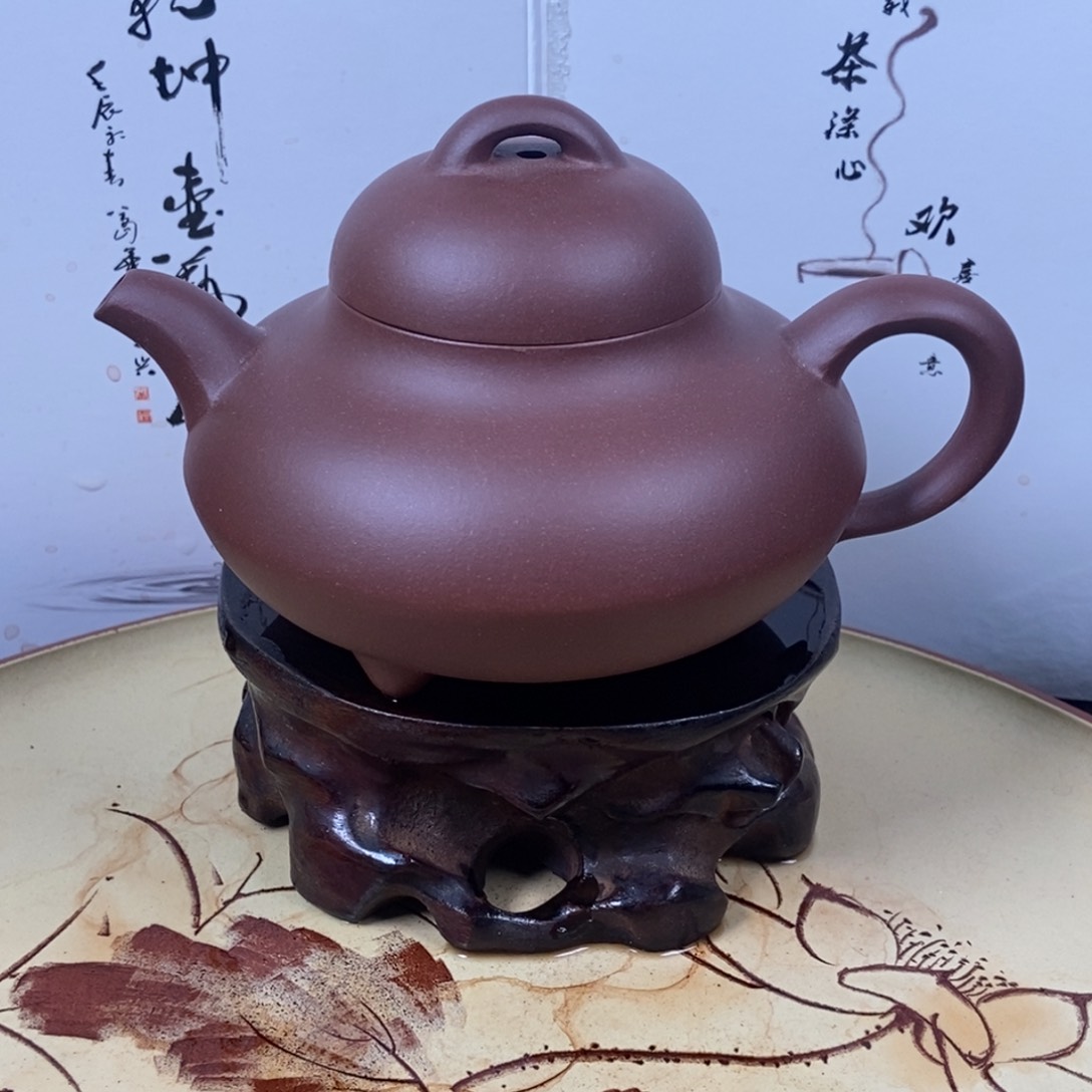 紫砂茶壶五号井底槽清老母亲制作容量280