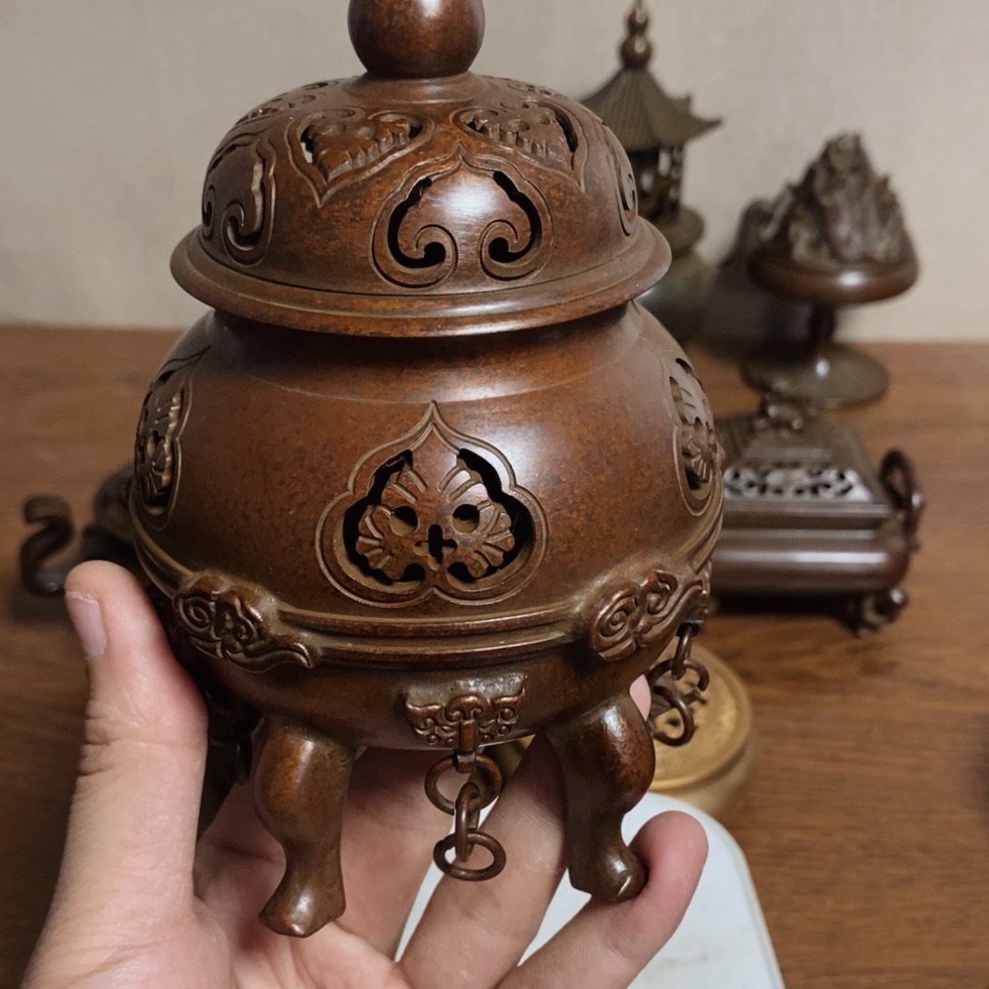 铜盛世铜炉铜器香炉工艺品