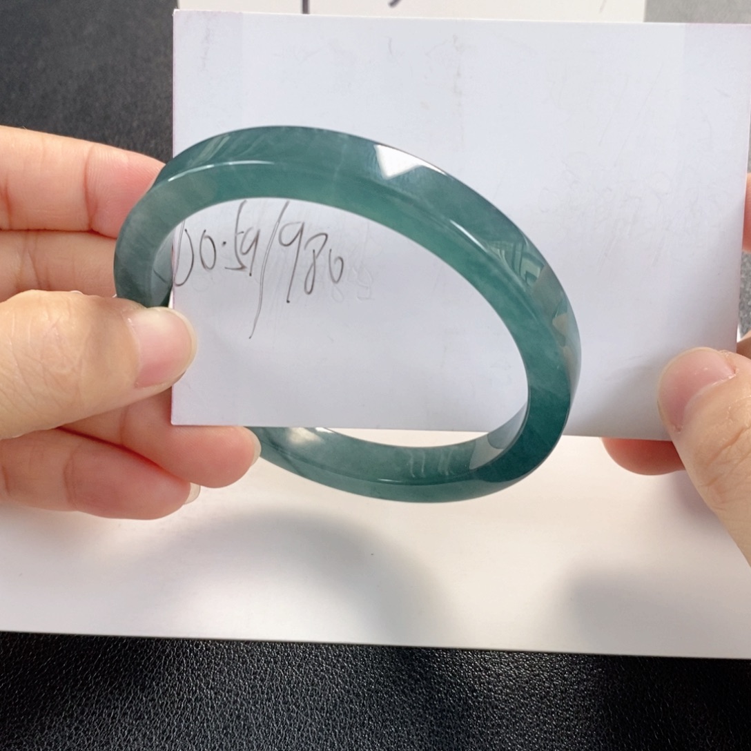 翡翠未镶嵌手镯天然翡翠