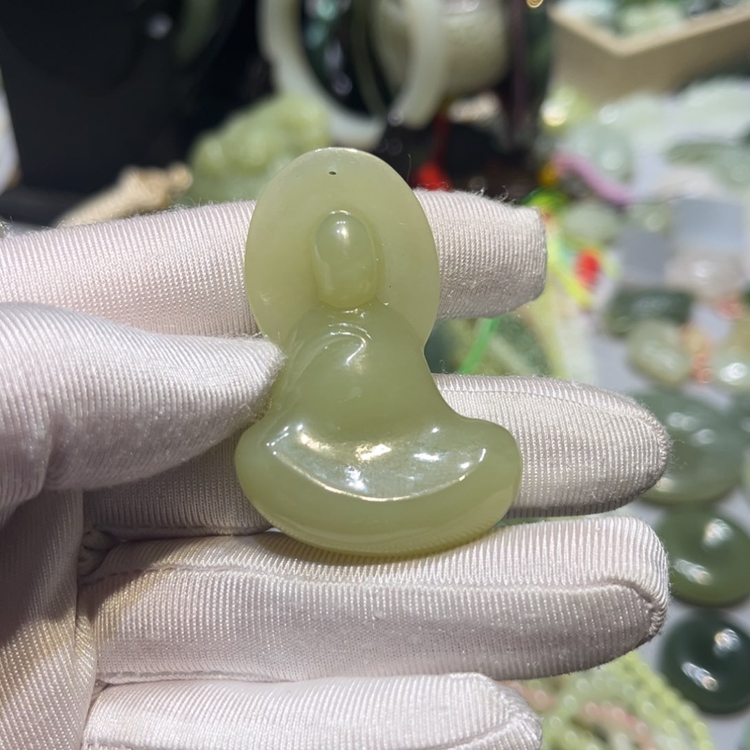 和田玉颈饰未镶嵌包**丶