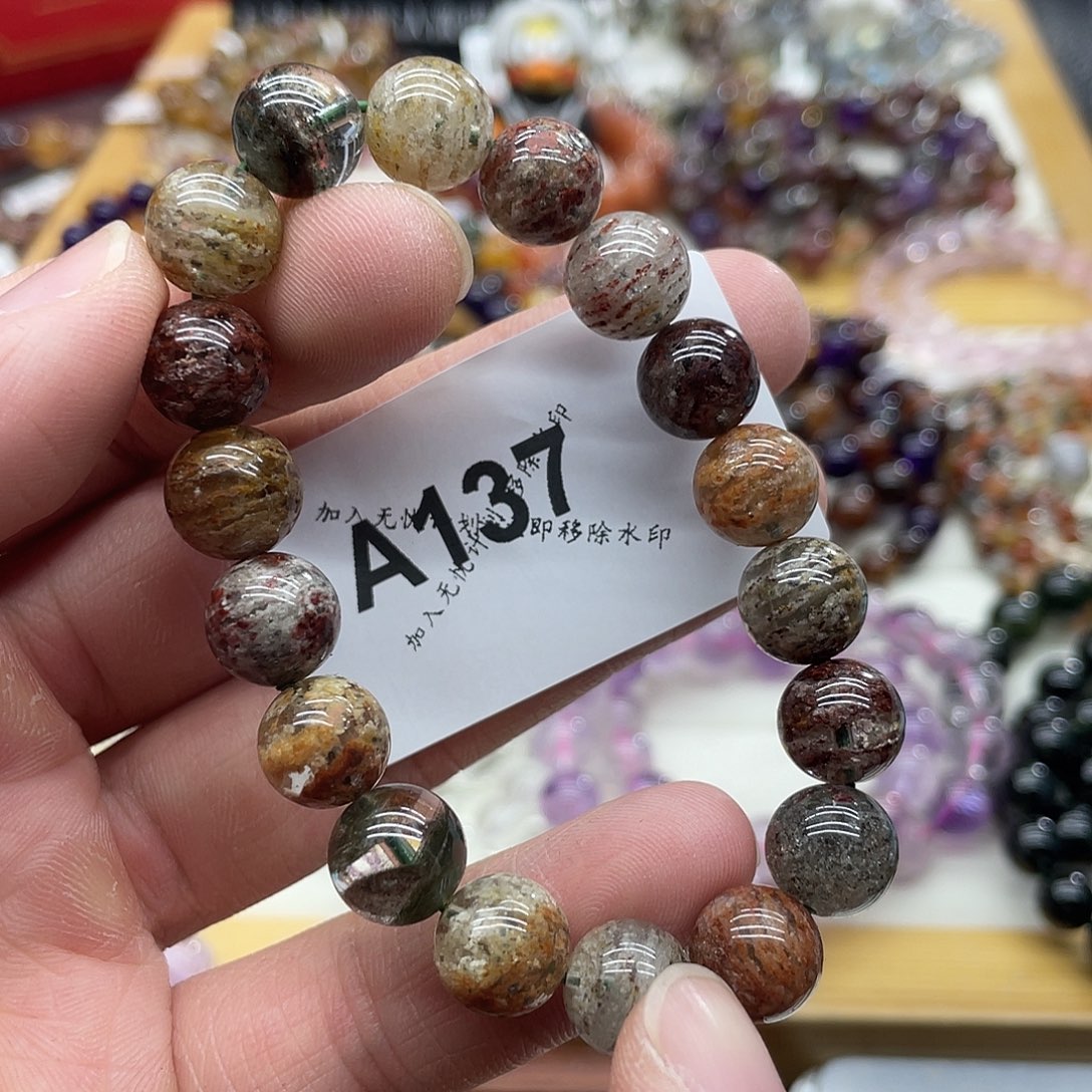 水晶手链未镶嵌天然