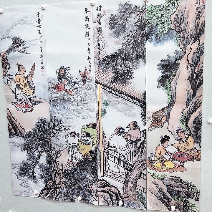 鲁岳美术艺术作品2