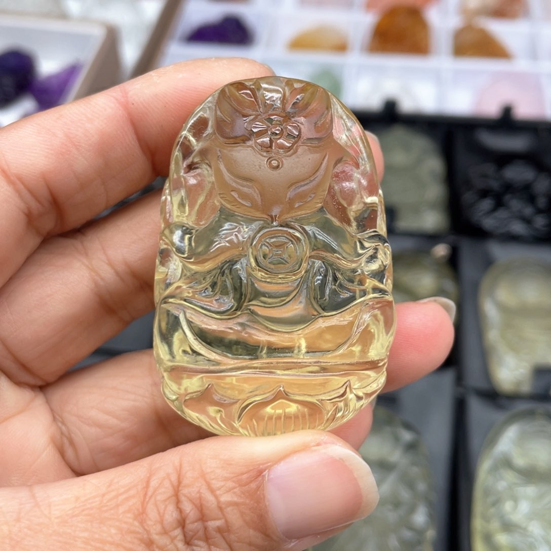 水晶吊坠(不含链)未镶嵌冷**魂