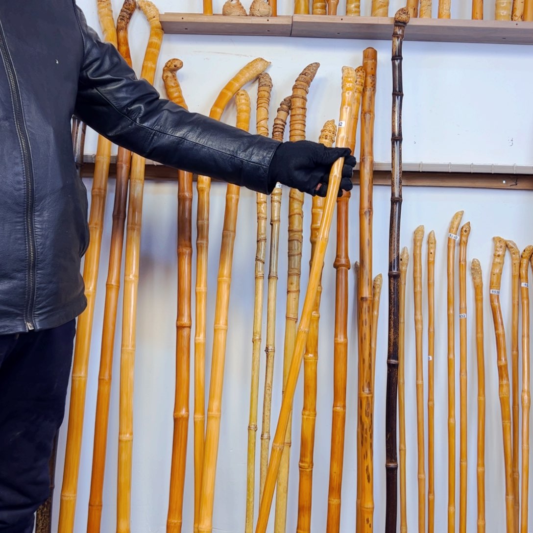 1542玉竹杖登山杖手持