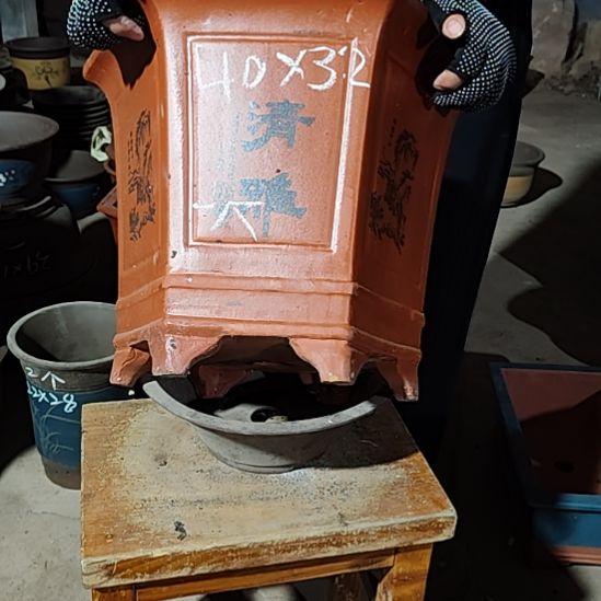 宜兴紫砂花盆清仓处理