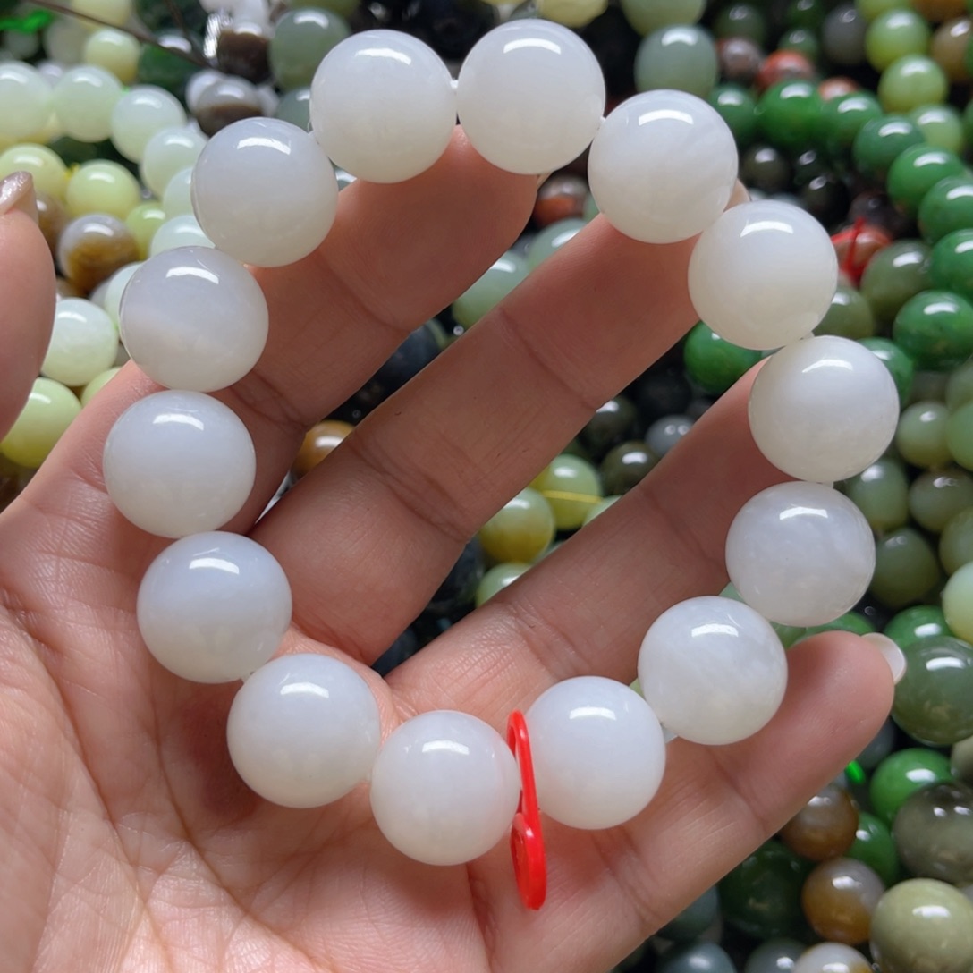 和田玉手链未镶嵌