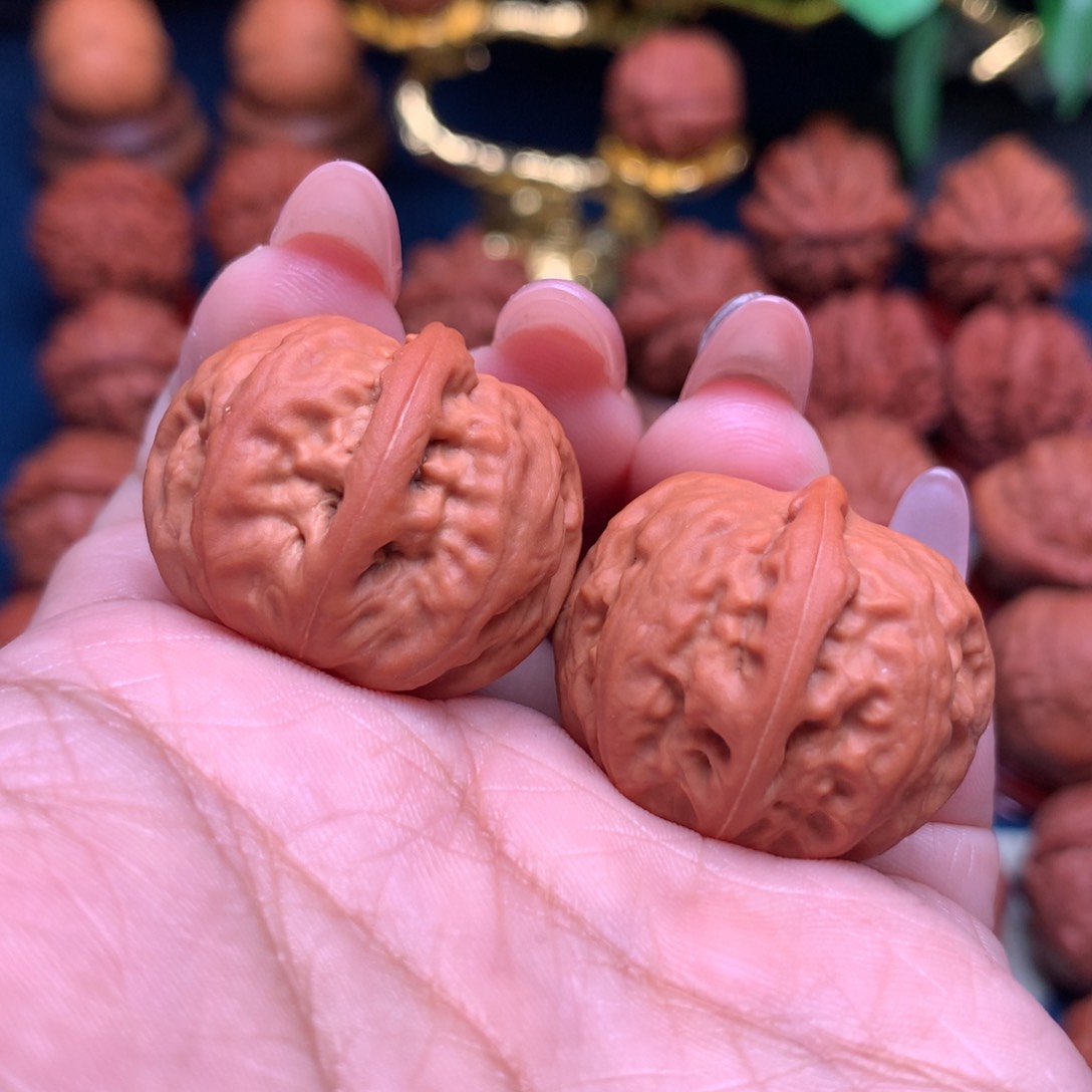 把件文玩核桃玉石方尊