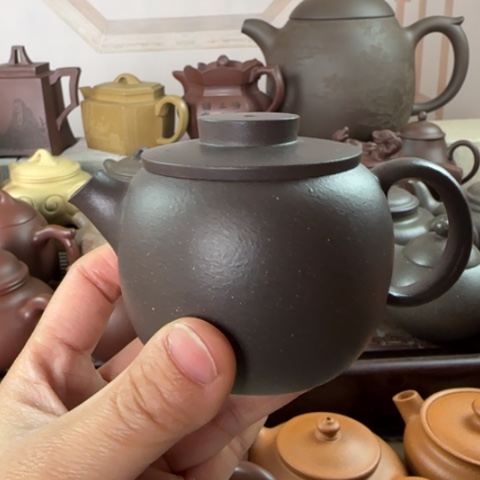 紫砂茶壶天青泥料150c c
