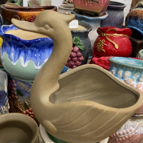 陶瓷天鹅抬头13313131