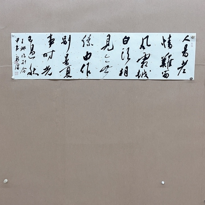 书法刘新泽138*34㎝河南******兰亭