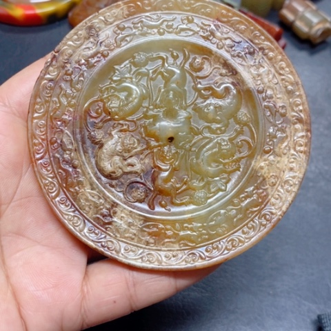 紫金钵盂菩提吊坠