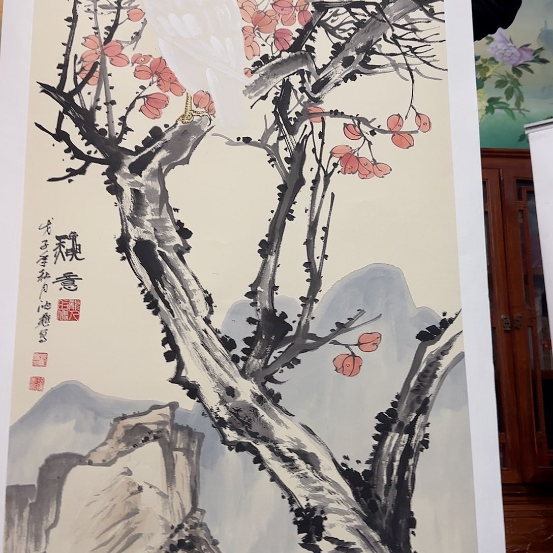 国画艺术家的作品