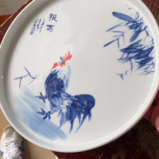 瓷片陶瓷陶瓷22厘米