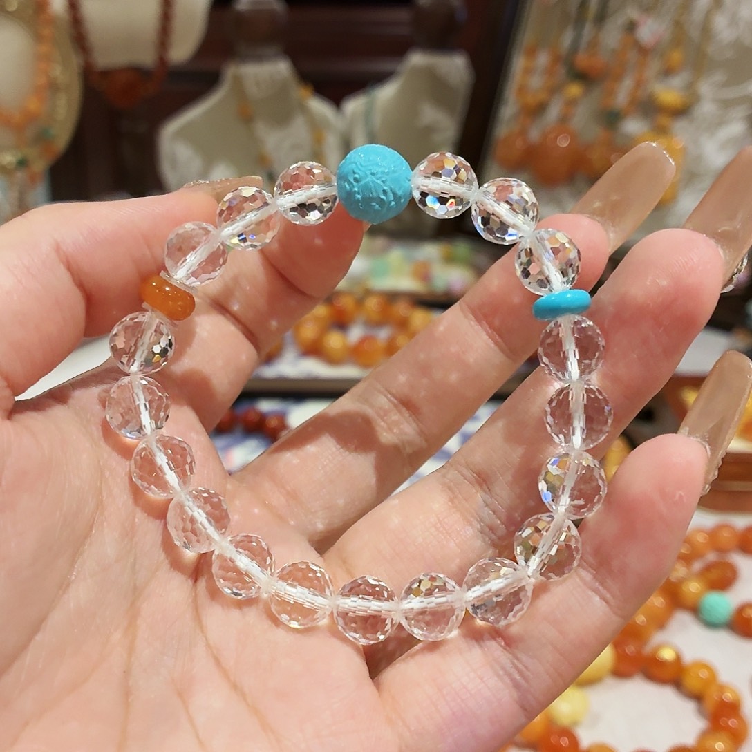 蜜蜡未镶嵌手链手串