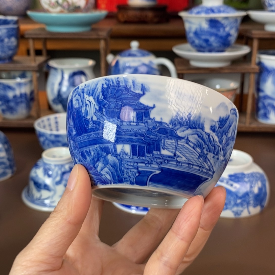 景德镇陶瓷手工手绘