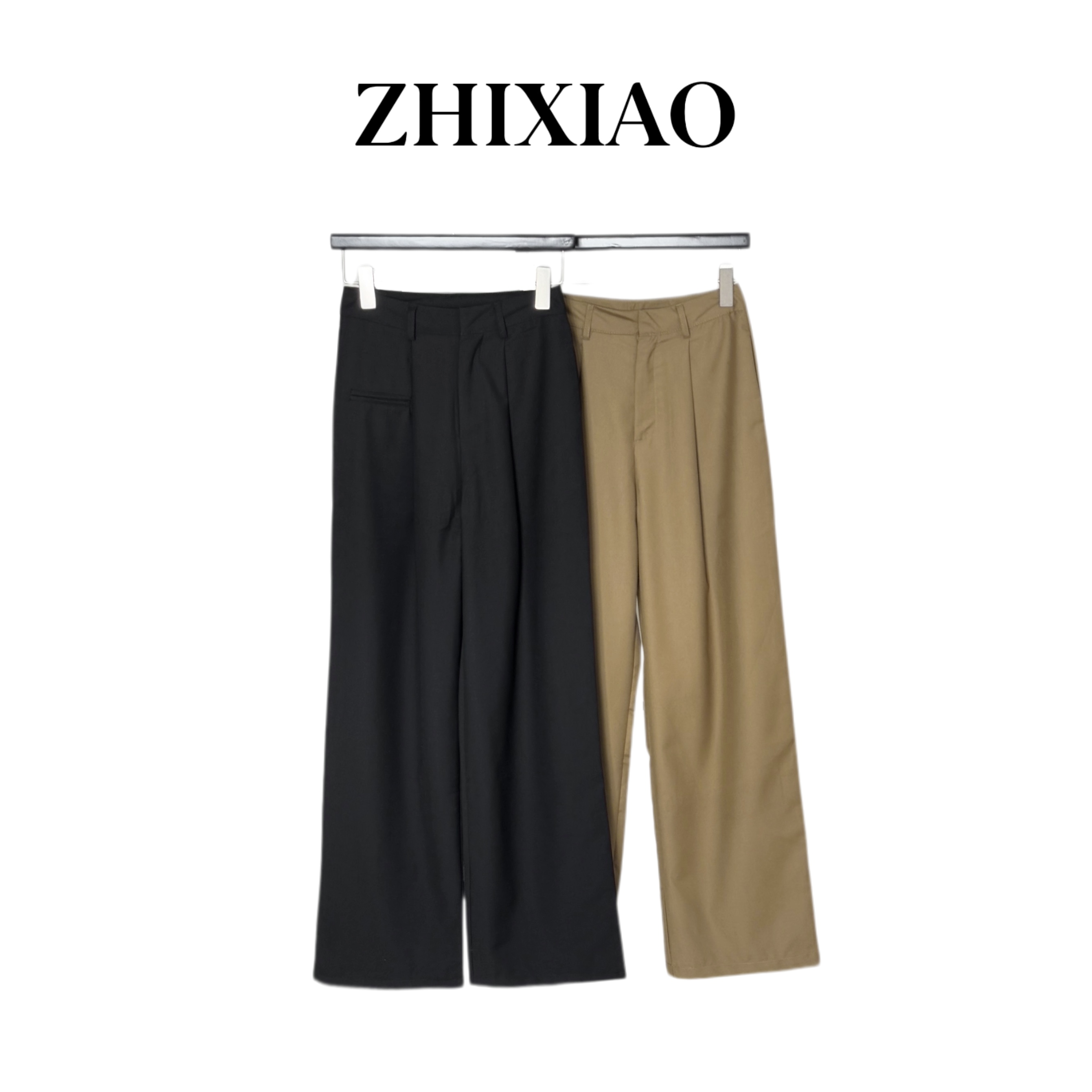 【ZHIXIAO】春季新款：极简直筒西裤TR696