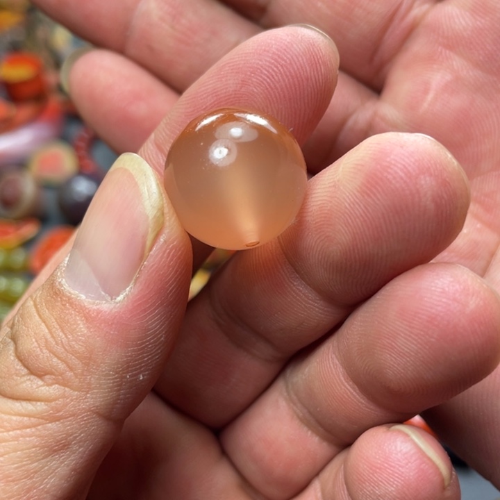 南红玛瑙未镶嵌手链