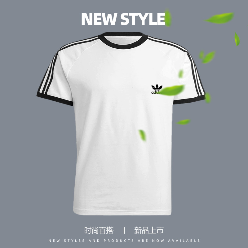 【商场撤柜】Jennie同款短T女生刺绣运动风纯棉短