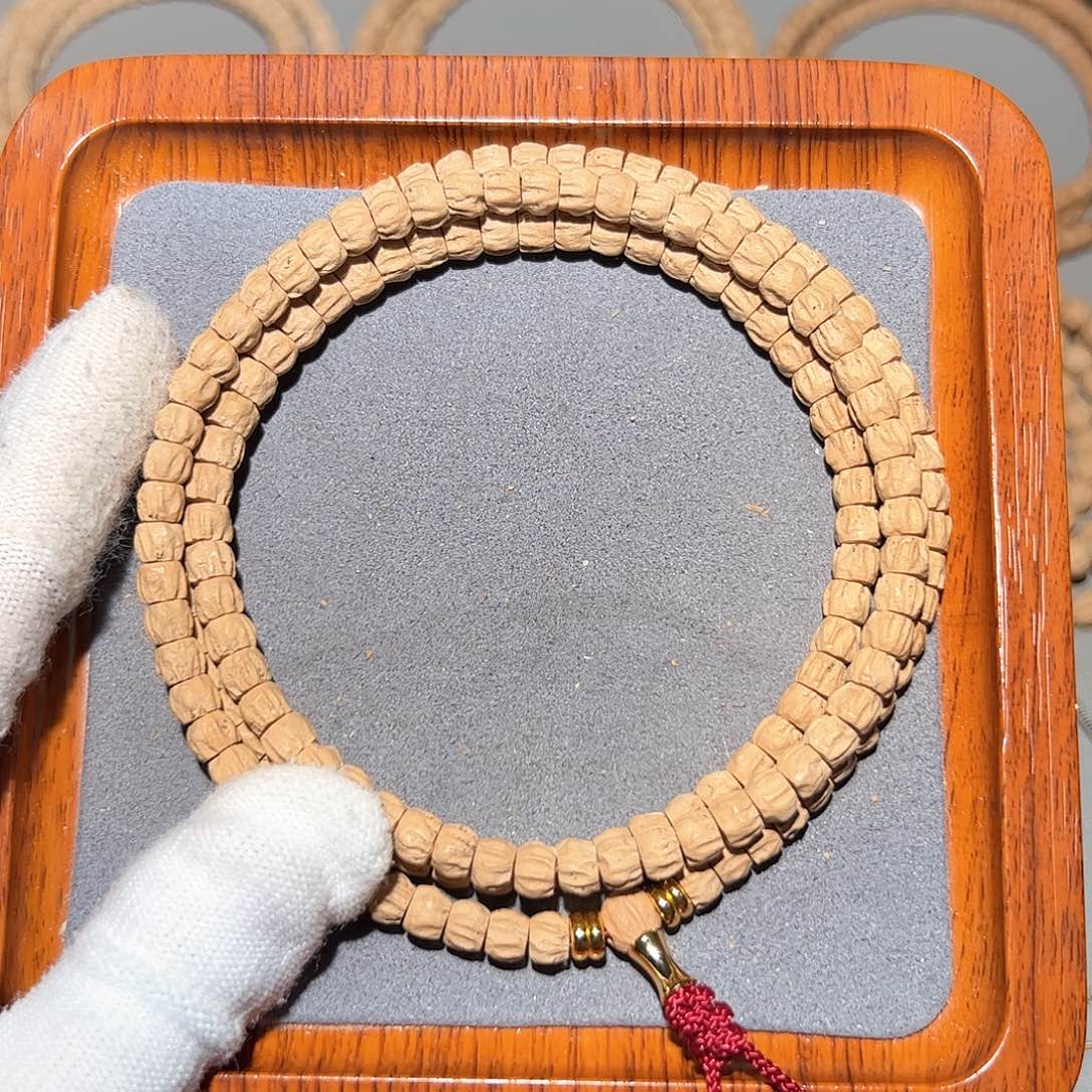 柏香籽/百香籽吊坠粉油皮方块顺6+