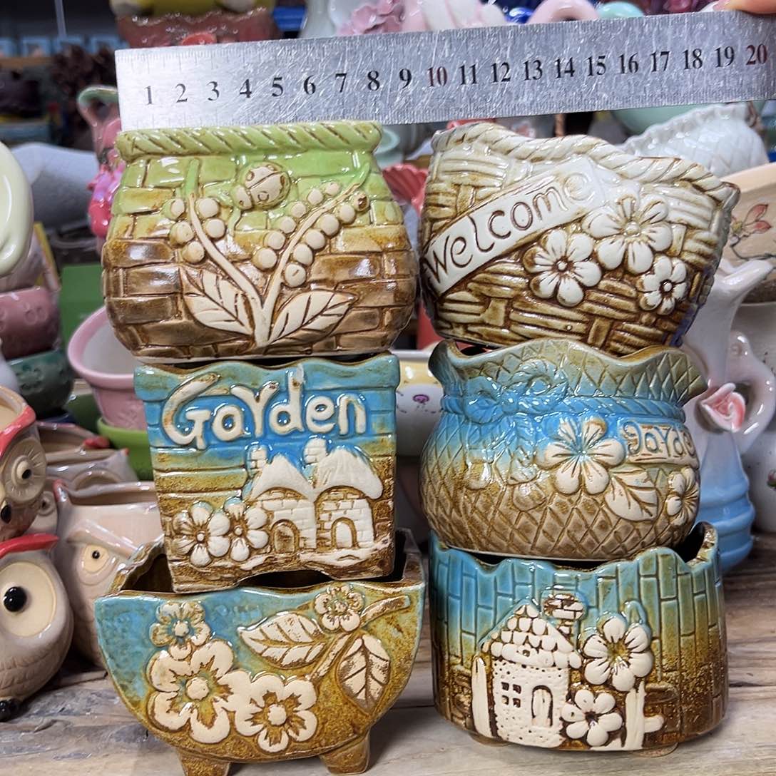 陶瓷花盆特价上新